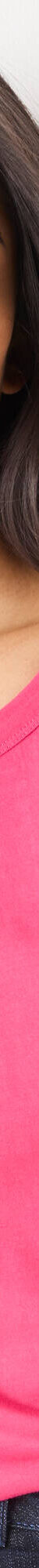 T-shirt uni brodé coeur manches courtes (rose) T-shirt uni brodé coeur manches courtes (rose)